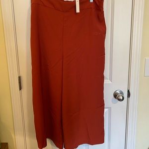 Madewell Huston pull on crop pants